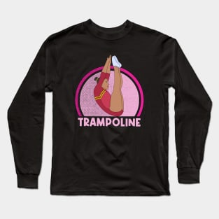 Trampoline Gymnastics Long Sleeve T-Shirt